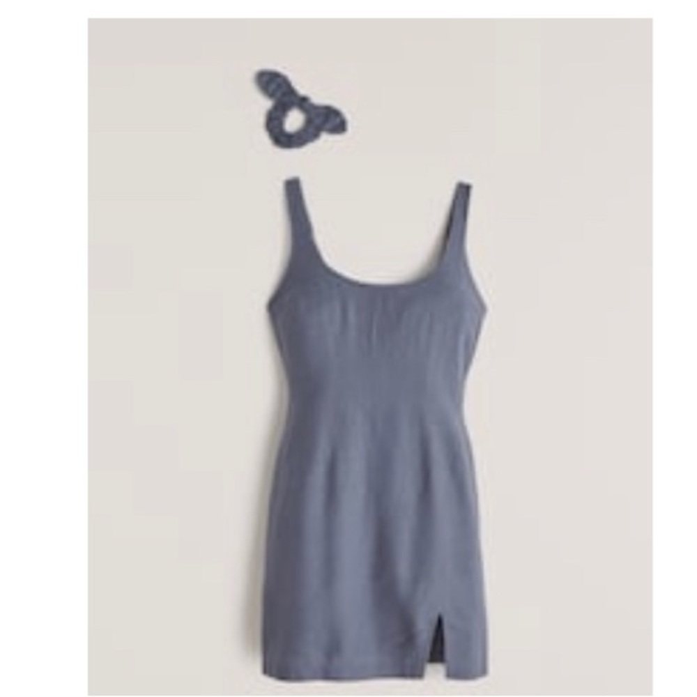 Abercrombie 90’s linen mini slip dress